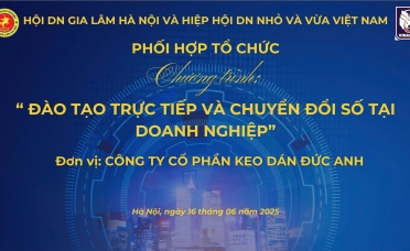 DUCANH BOND khai giảng khóa đào tạo trực tiếp và chuyển đổi số cho CBCNV thành công tốt đẹp
